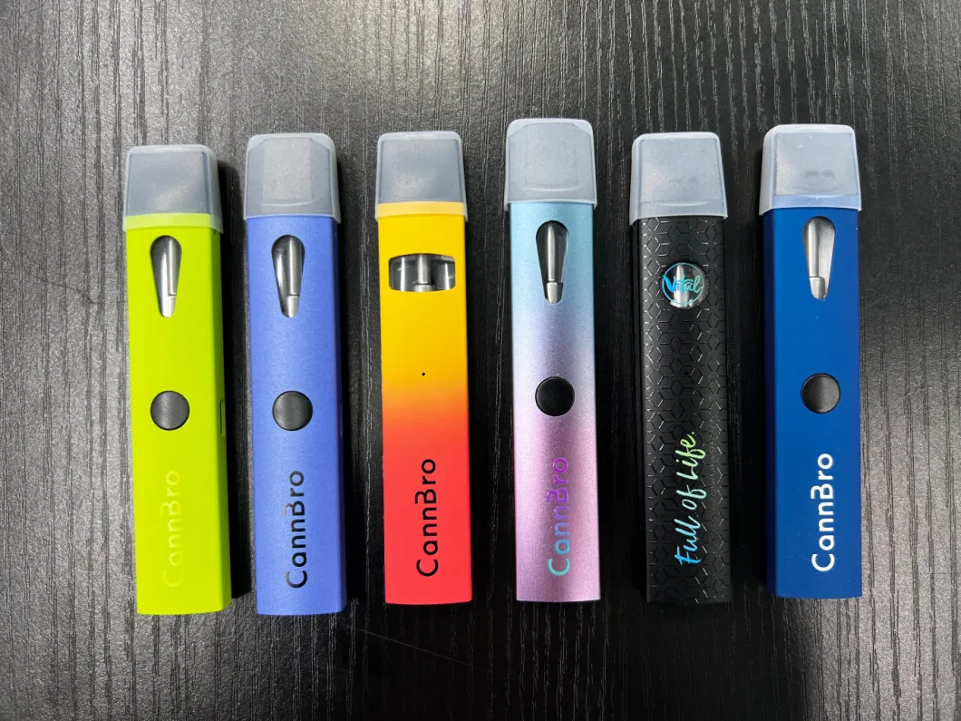 Type-C Cannbro Factory Wholesale I Vape Pen White Label E-Cigarette Rechargeable 510 Battery 1ml 2ml 510 Full Ceramic Cartridge Live Resin Empty Disposable Vape