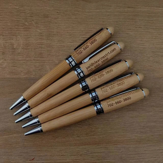 Promotional Bamboo Ballpoint Pens Bamboo Pen Promotional Gift Give Away Gift