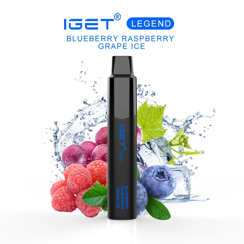 Wholesale 4000 Puffs Electronic Cigarette Vaporizer Iget Legend Disposable Vape Pen