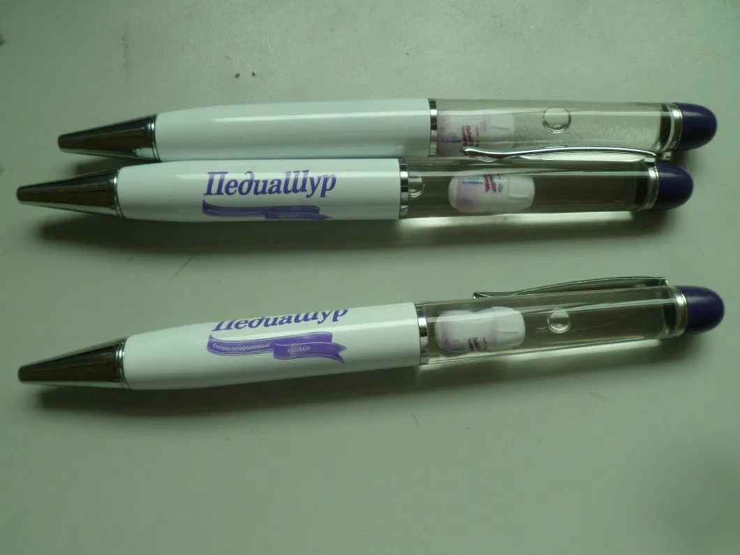 3D Sperm and Egg Floater Ballpoint Pens for Promotional Gift