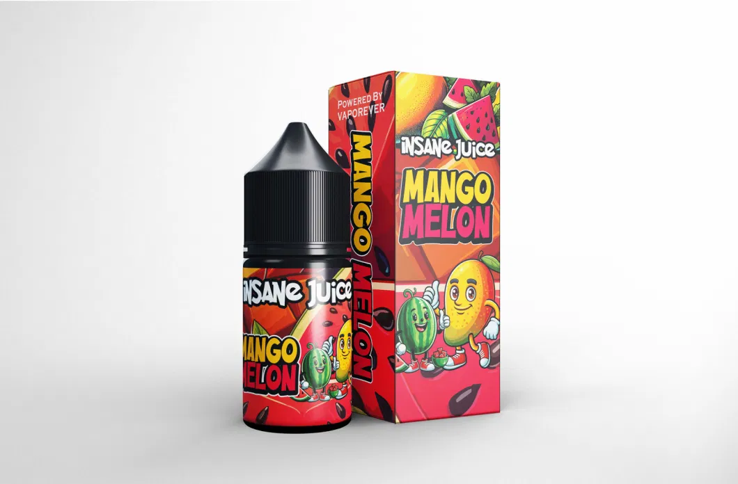 Mango Melon Flavor by Insane Juice Nicotine Salt E Juice E-Liquid Vape Vaping Nic Salt Juice for Vape Pod Electronic Cigarettes