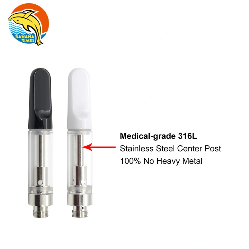 Farm Original Factory Empty 500mg 1.0 Gram Thick Oil Vape Pen Cartridges Cart Co 0.5ml 1ml Ceramic Vape Cartridge Carts with 316L Stainless Steel