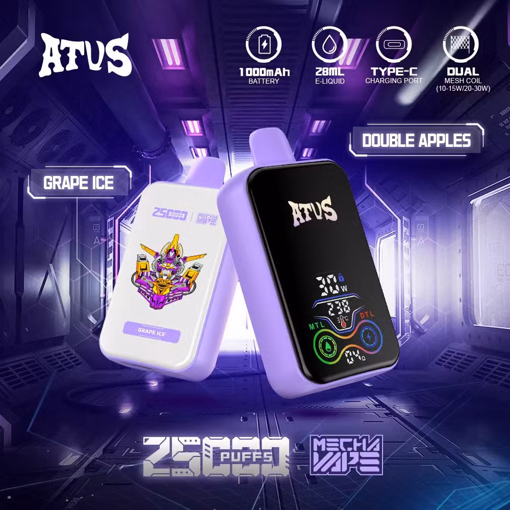 Newest Vape 25K Atvs 25000 Puffs Vaporizer Dry Herb Electronic Smoke