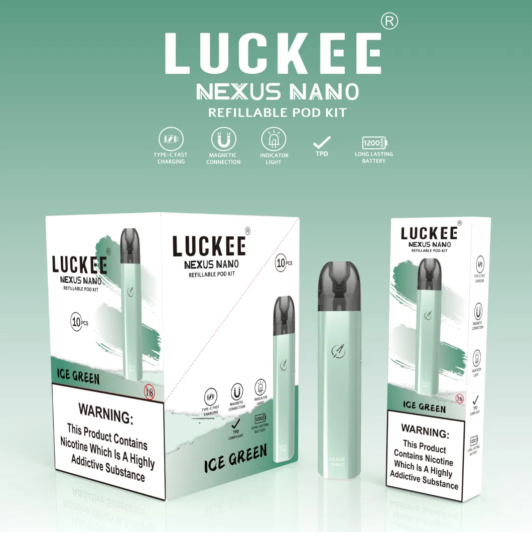 Luckee Vape Refillable Vape Match as Ova Pod Ecigarette Cartridges Wholesale Smoking Vaporizer