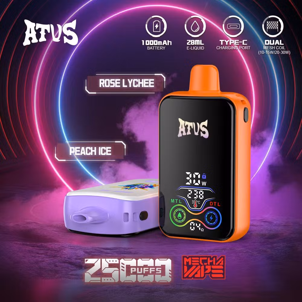 Newest Vape 25K Atvs 25000 Puffs Vaporizer Dry Herb Electronic Smoke