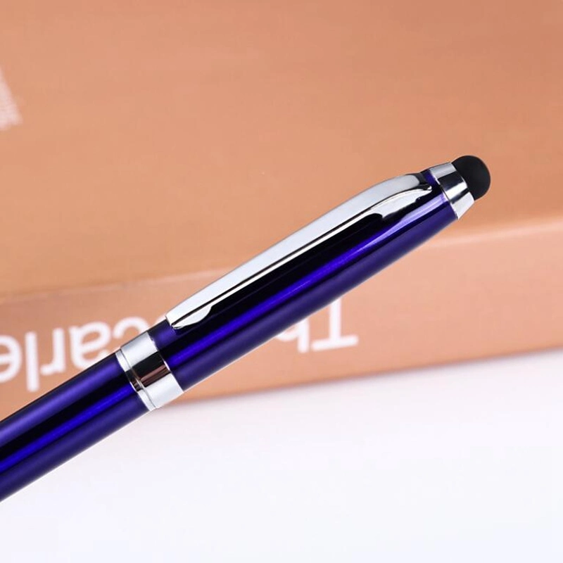 Quality Upmarket Metal Promotion Logo Branded Stylus Ballpoint Ball Point Ink Pen