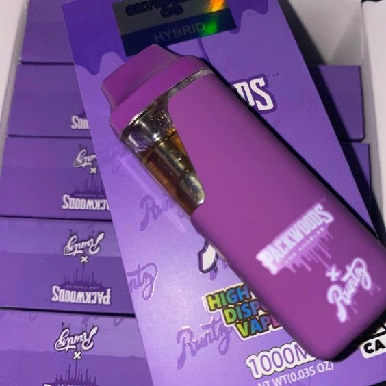 Wholesale Packwoods X Runtz Customize Vape Pen Cartridge Disposable Empty Cart