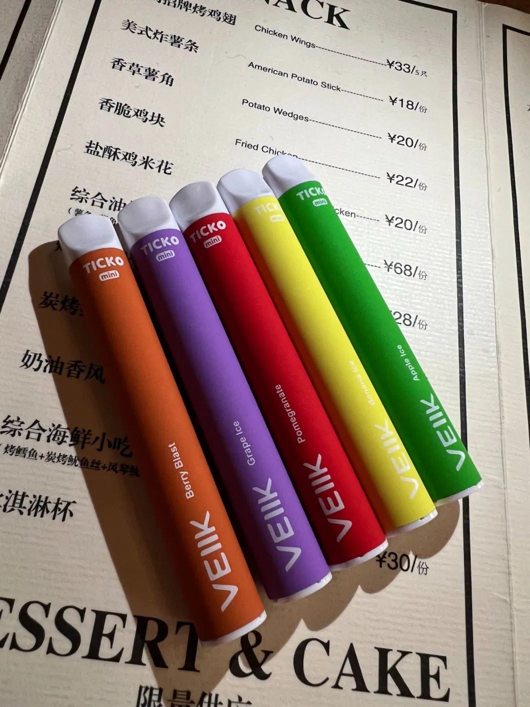 2023 Free Samples Factory Price 2ml Zero Nicotine Salt Disposable Vape