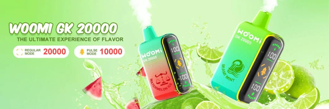 EU Warehouse Wholesale I Vape Woomi 20000 Puff Vaper Disposable Electronic Cigarette E Hookah Charger Pocket Hookah Vaporizer Online Shopping Randm Vape Pen