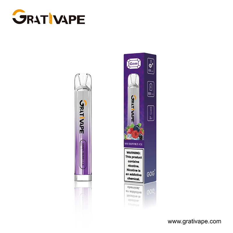 UK Hottest Selling E Cigarette Ske Sky Ski Grativape Crystal Vape 600puff Bar Wholesale I Vape Custom Best Quality Vape Pen OEM Tpd MSDS Disposable Vape