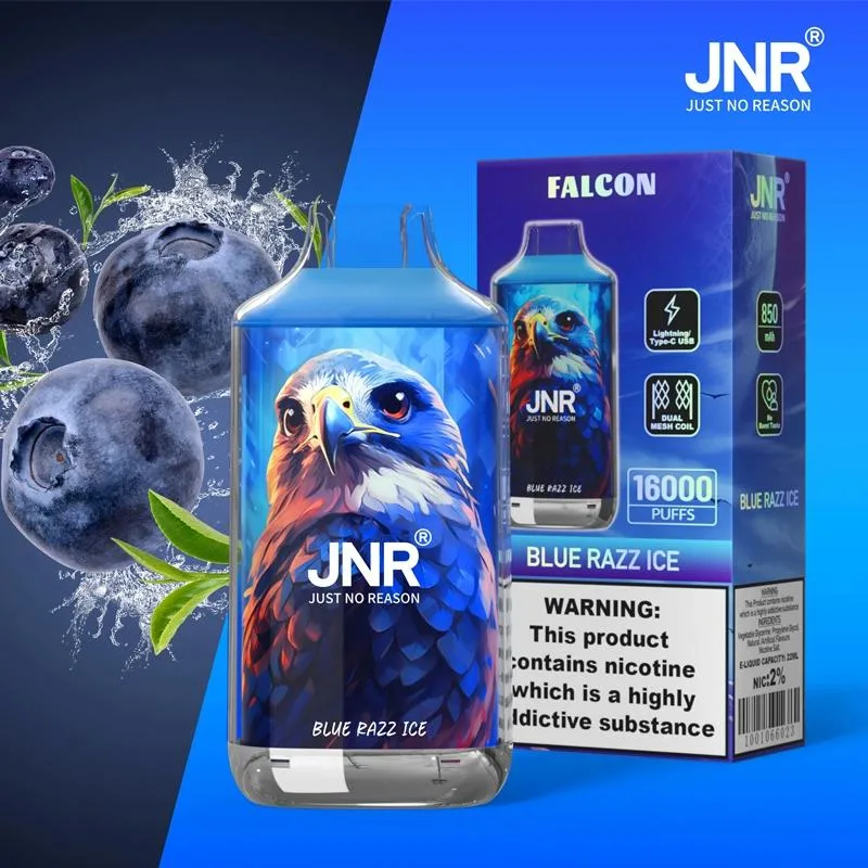 Jnr Falcon 16000 Puff Zbood New Released Vapeak Flavor Maze 2ml Werti Gtr Wave Desechables Disposable Vape