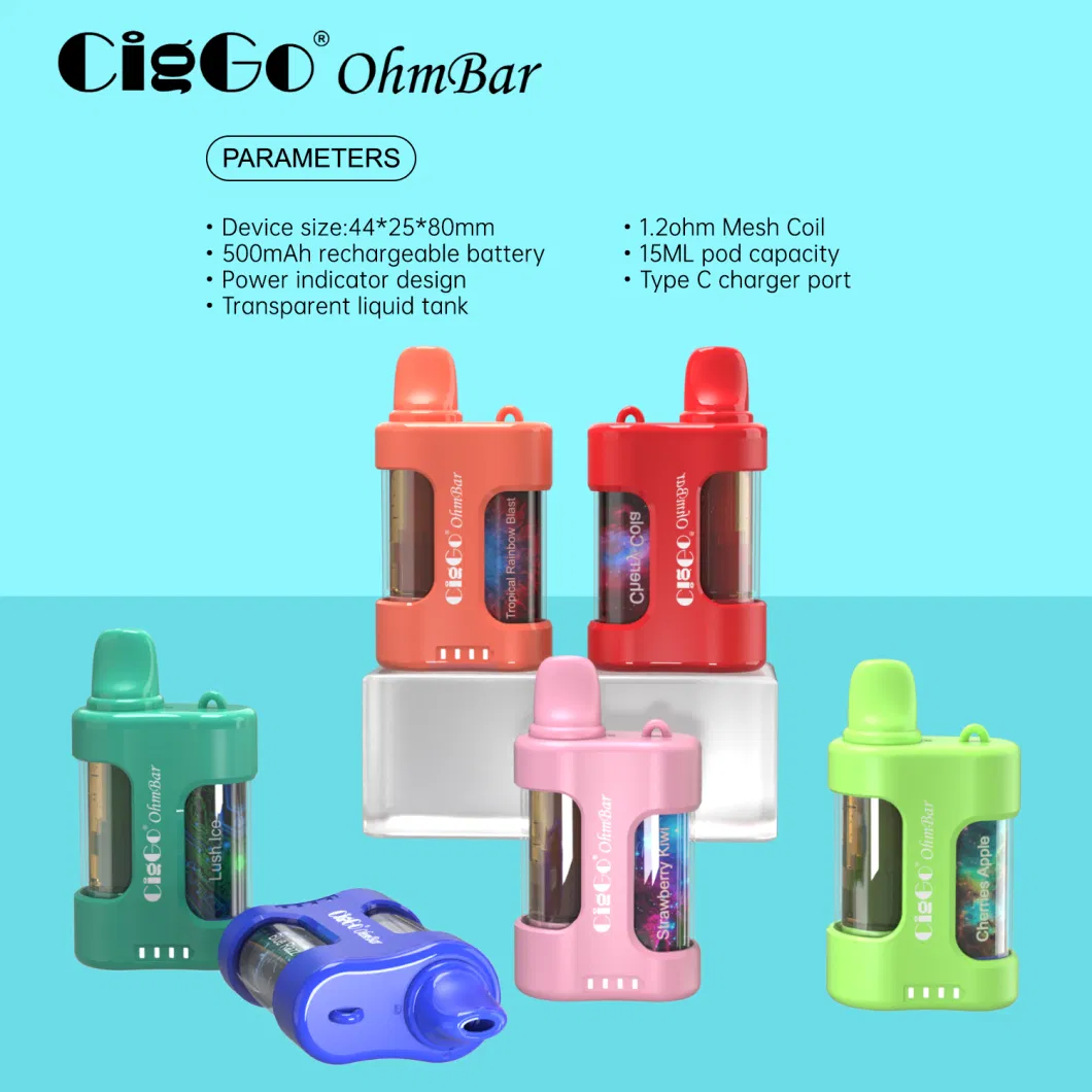 OEM Disposable Vape Ohmbar Vape 600 800 5000 9K 9000 10000 12000 15000 18000 20000 Puff Bar Vape Puff Electronic Cigarette Puff