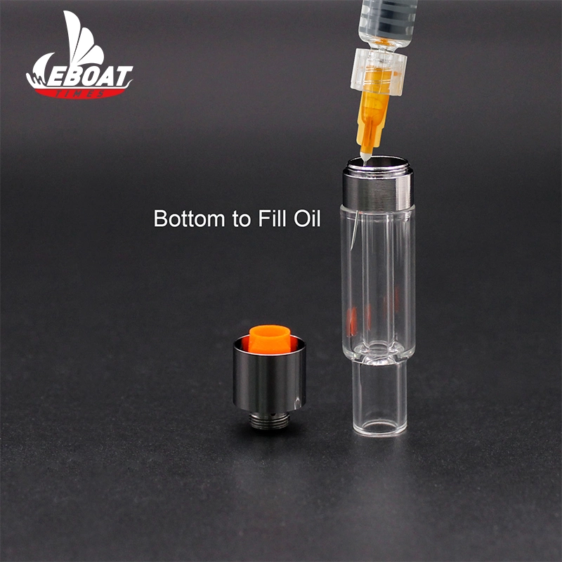 Lead Free 2ml Cartridge All Glass 510 Cart for Vape Pen Battery