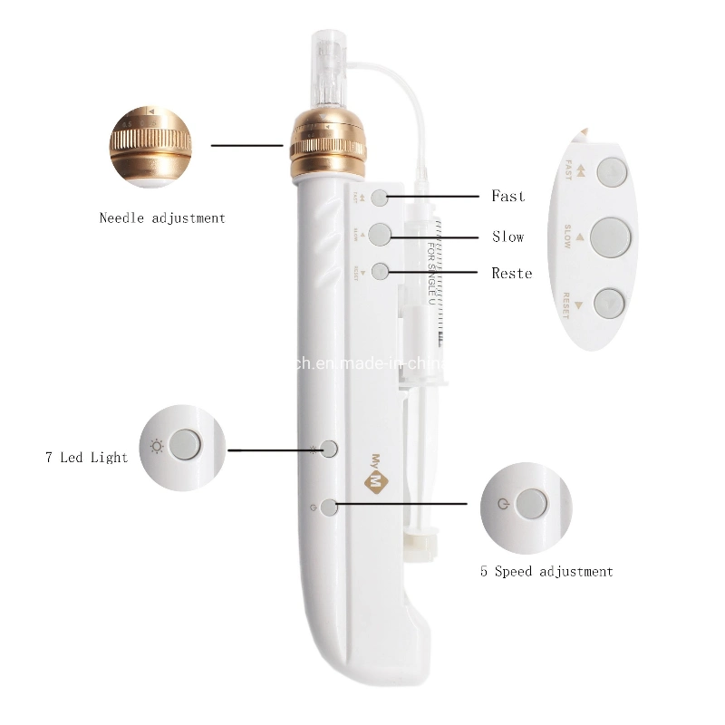 Derma Pen Medication Injection and Operation for All Kind of Machinery Face Electric Derma Pen