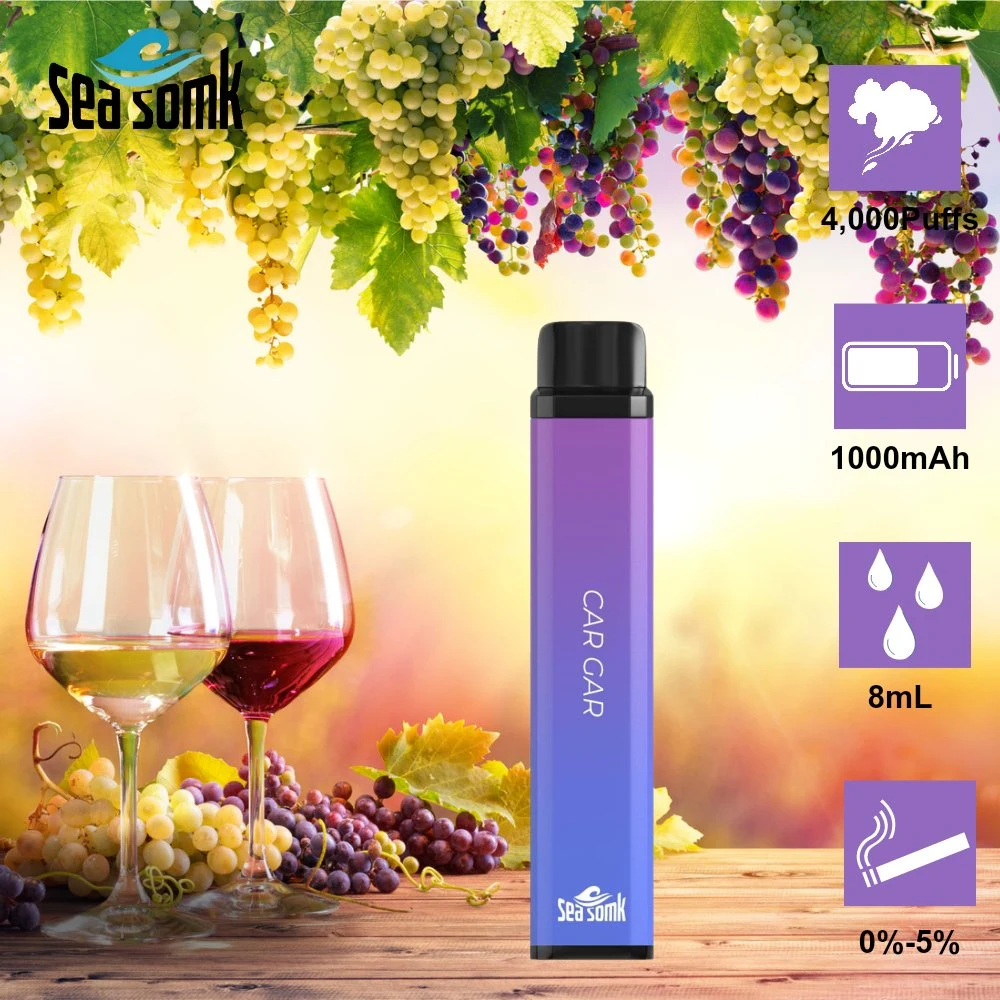 Seasomk Best Flavors Vape 4000 Puffs Disposable Vape Fast Delivery Vaporizers Wholesale