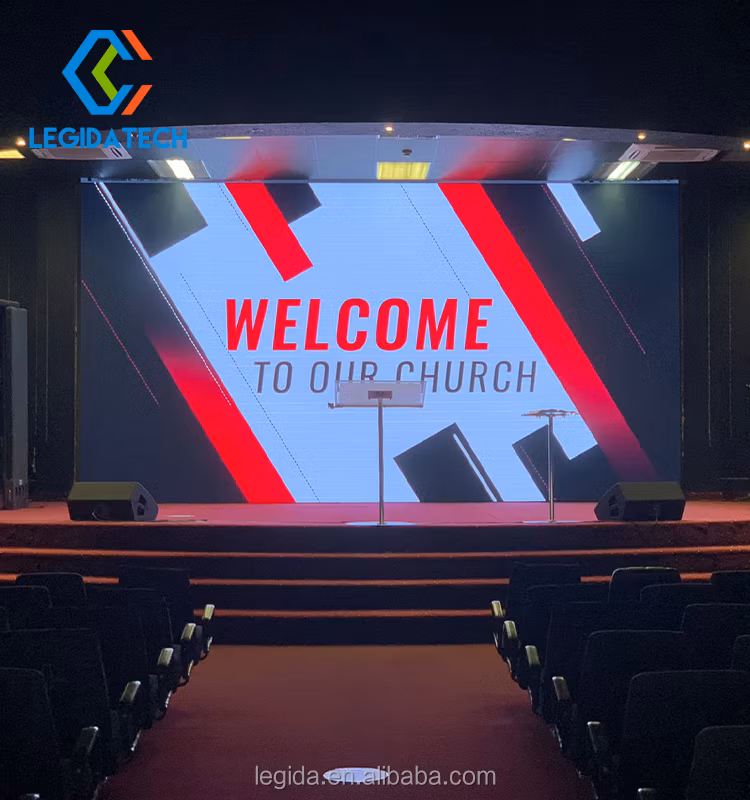 Legidatech LED Front Rear Maintenance Never Go Black Outdoor LED Display P3 Indoor Rental Screen