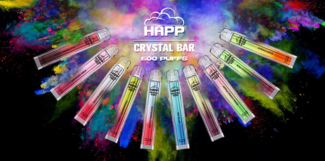 UK Crystal Vape Bar 600 Puffs Disposable Pen