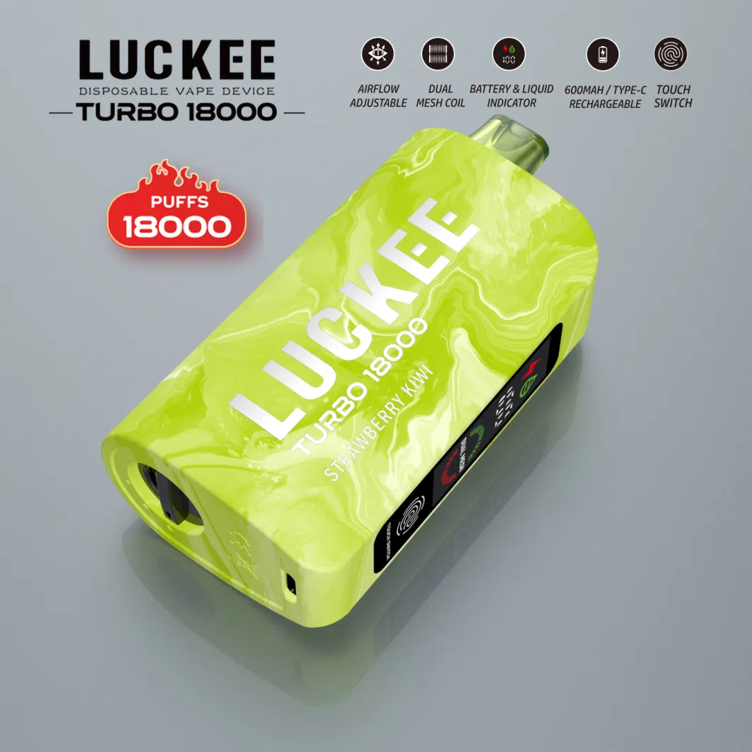 Luckee Vape 18000puffs Disposable 25ml Eliquid Wholesale Ecig Vaping UK Europe