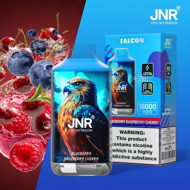 Jnr Falcon 16000 Puff Zbood PCR Material Chillax Fruit Flavor Non Rechargeable 4 Flavours Ultima Ipanda Disposable Vape Disposable Vape