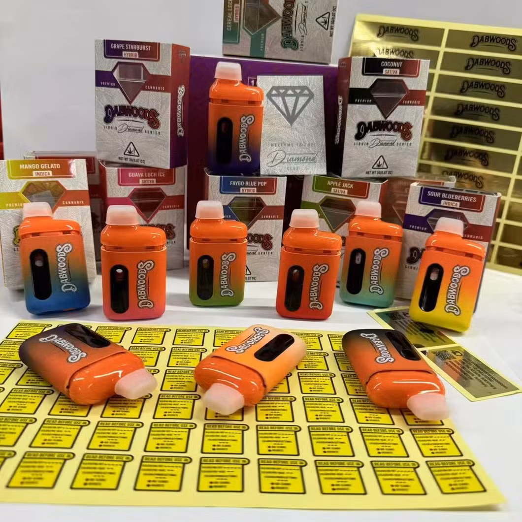 Dabwoods 1ml with Screen Thick Oil Empty Vaporizer 1g/2g