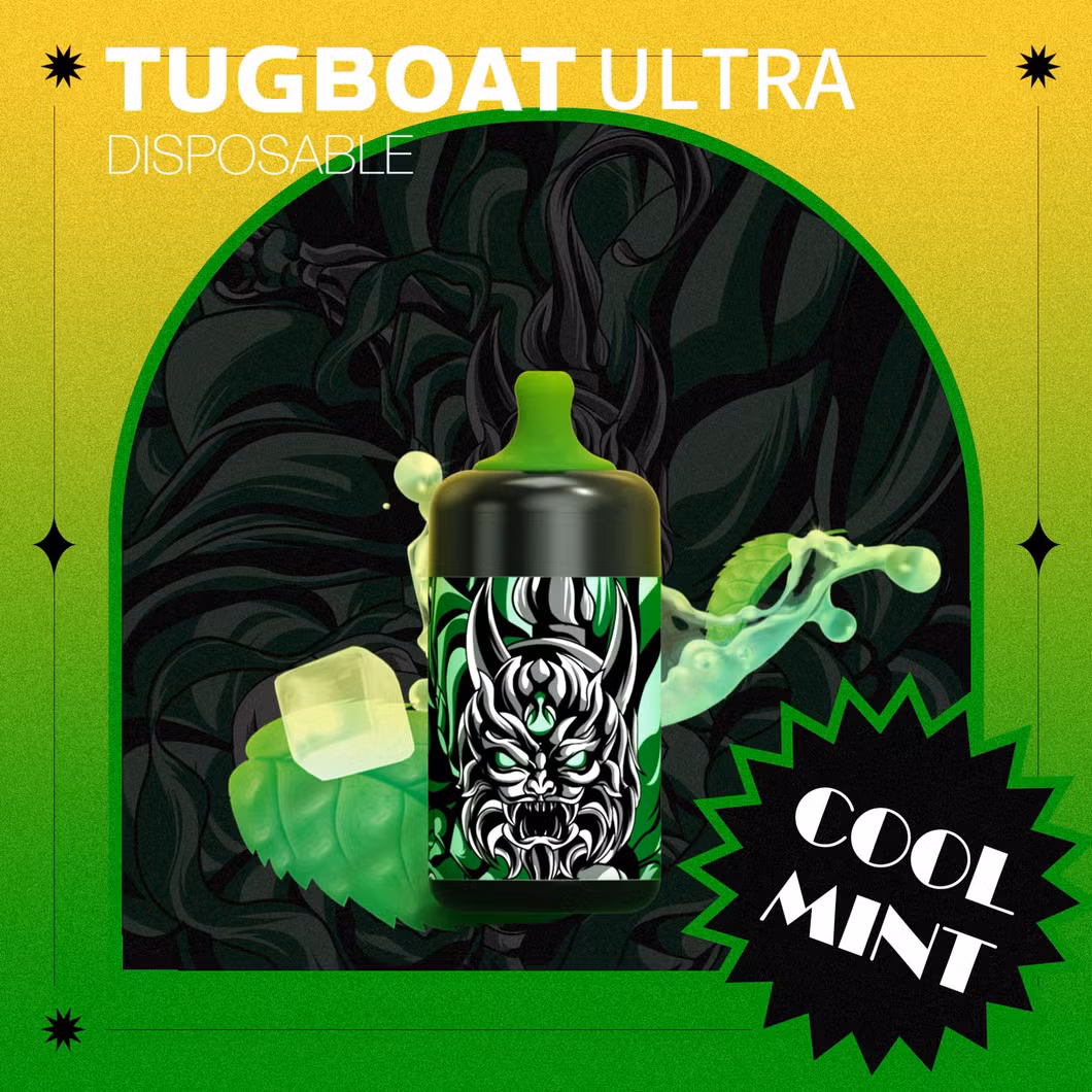 Hot Selling Tugboat Ultra 6000 Electronic Cigarette Refillable Disposable Pod Vapes