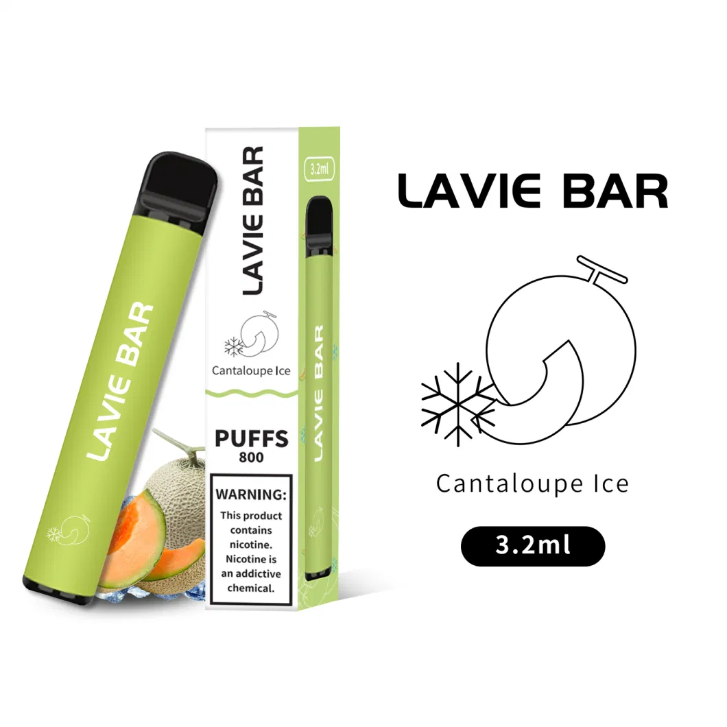 800 Puffs Disposable Vape Pen with Fruit Flavors