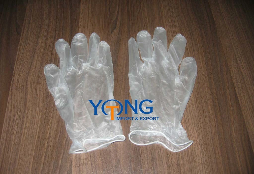 Disposable Box of 100 PCS, Clear Vinyl Gloves Powder Free Health Gloves