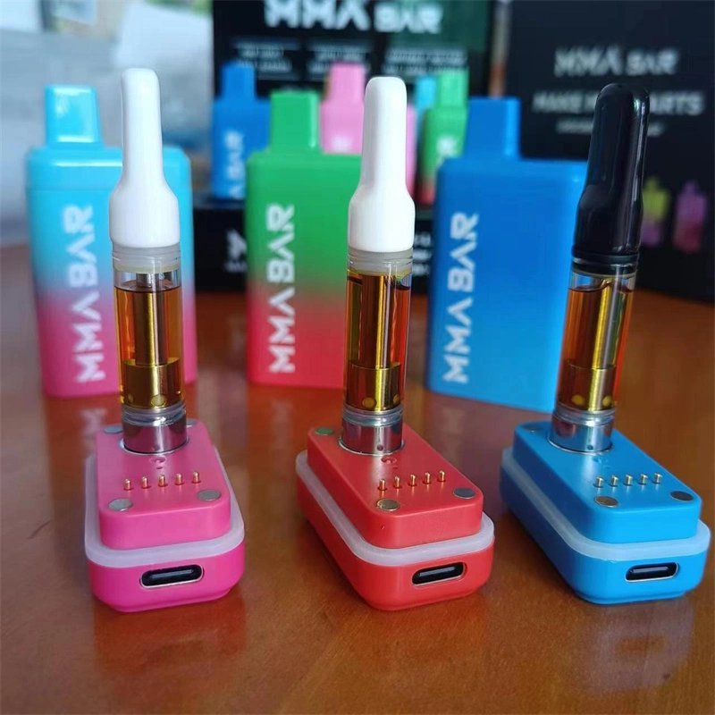 MMA E-Cig 510 Battery Discreet Vaporizer Battery Digital Box Preheat Button Vape Pen Battery Wholesale