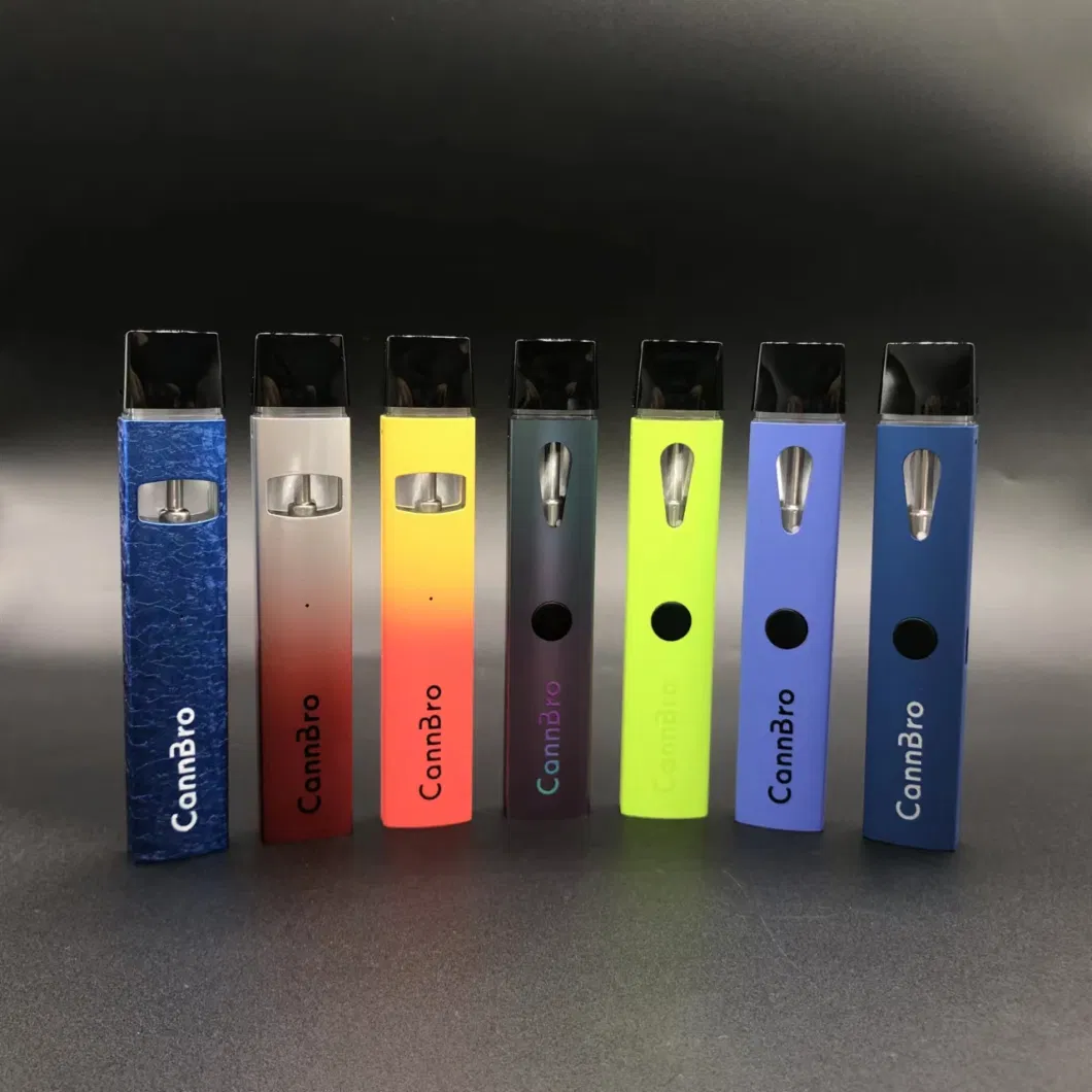 Custom 1ml 2ml Type C Empty Vaporizer Pen Dabwoods Packwoods Runtz Packs Rechargeable Full Ceramic Coil Preheat Vape Disposable