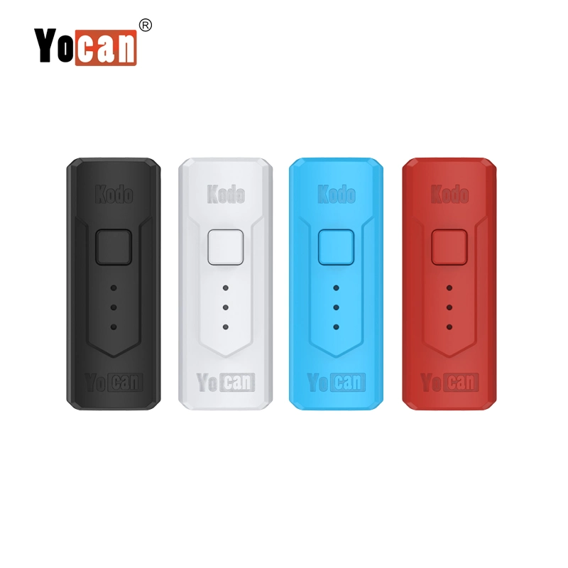 Yocan Flat Series Preheat Battery 350mAh 400mAh 650mAh 900mAh Adjustable Voltage Fit for 510 Thread Cartridge Vaporizer Pen