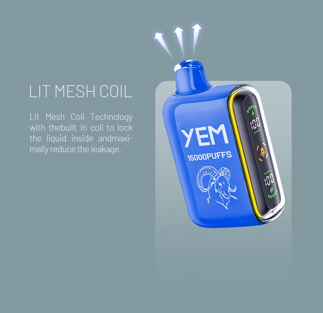 Yem 2024 15000 Puffs Pen Style Disposable Vape Amazon Wholesale Philippines Electronic Cigarette Vape