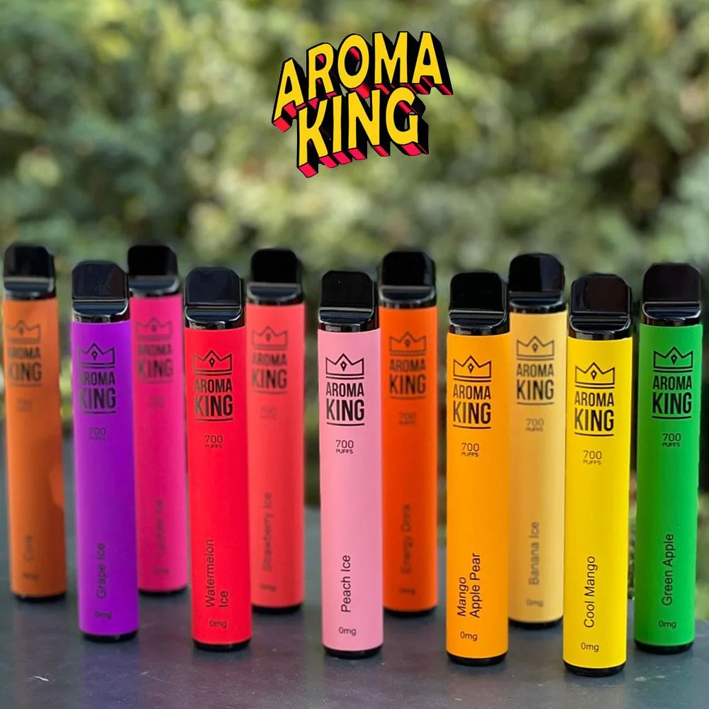 Without Nicotine 0mg 700 Puffs Disposable Vaping Pod Aroma King