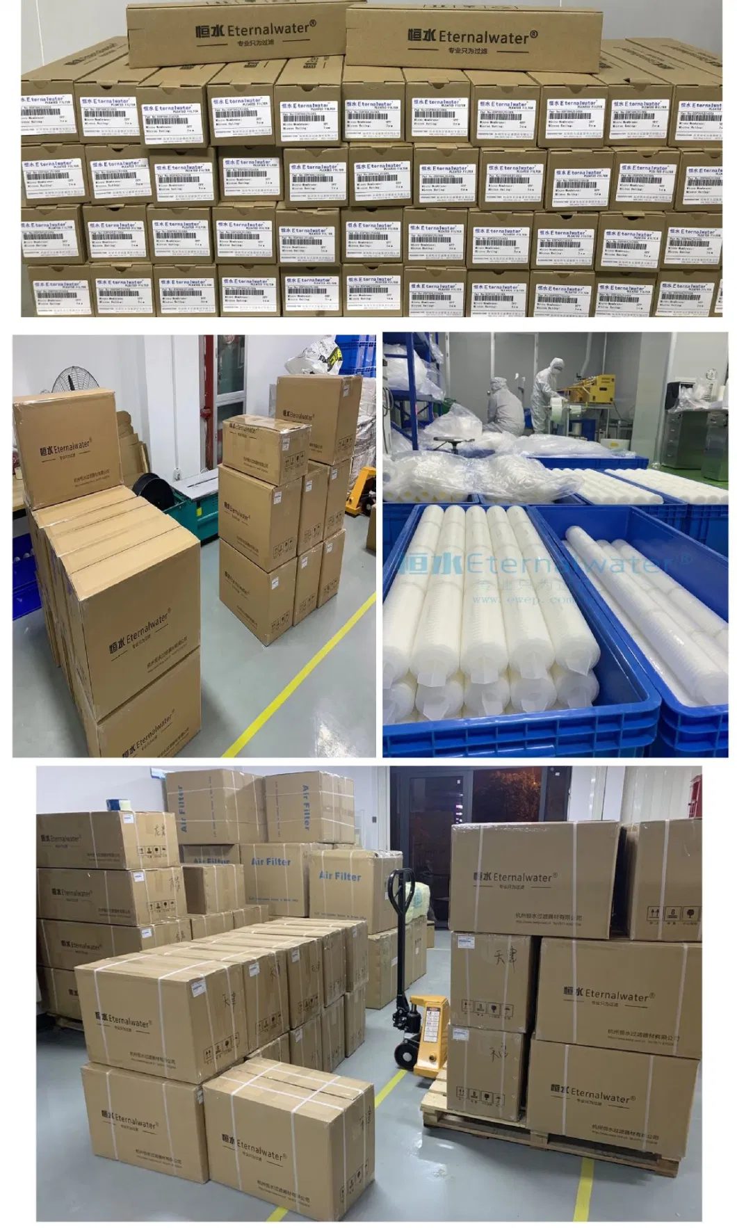 Industrical PP High Flow Filter Cartridge for Food and Beverage Water Purification