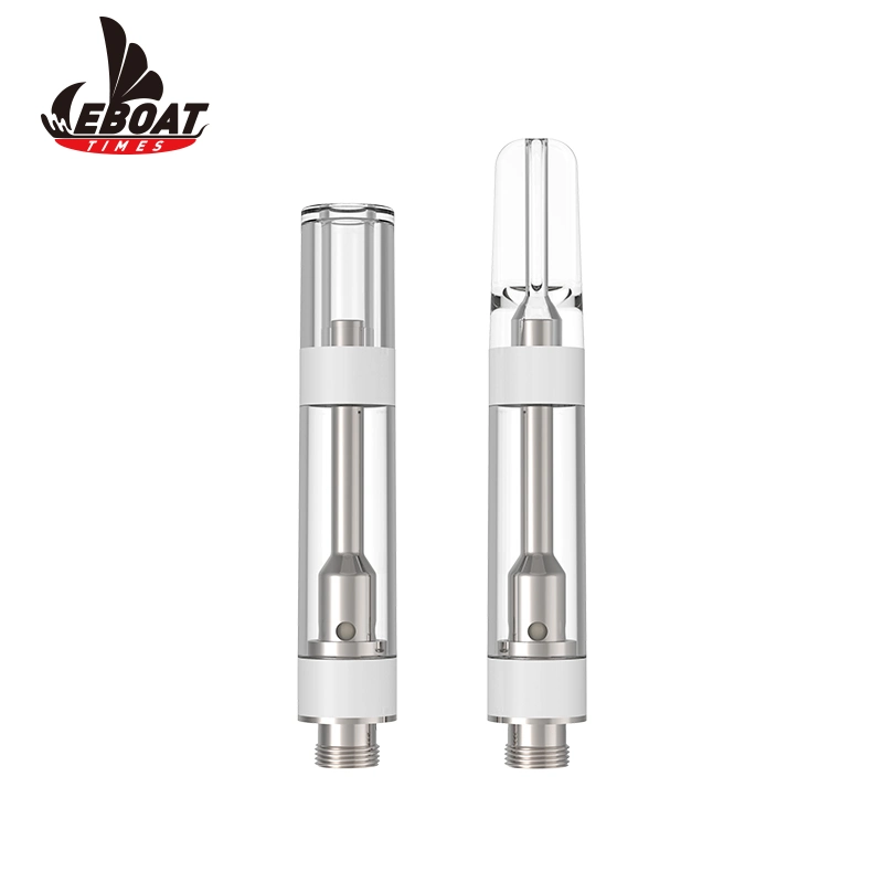 Eboattimes Ceramic Coil Atomizer 510 Cartridge Vape Pen Glass Tank Thick Oil 0.8ml Cartridge