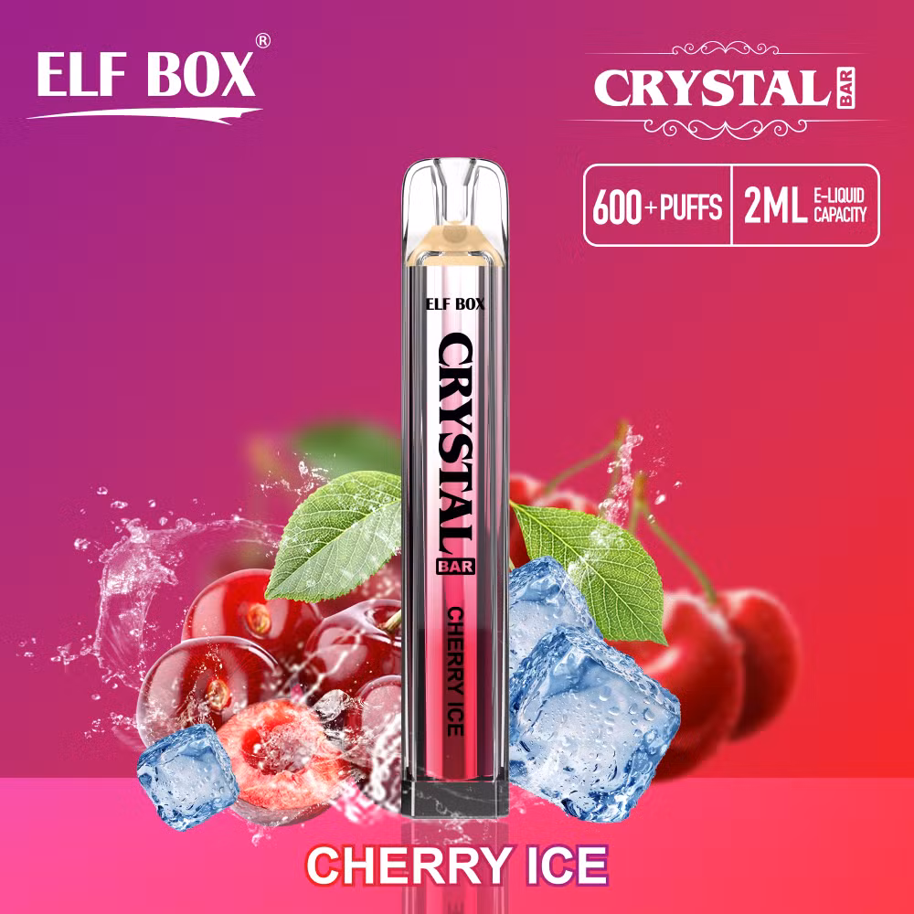 Wholesale Price Elf Box Crystal Bar 600 Puffs Mini Disposable Vape Bar 2ml