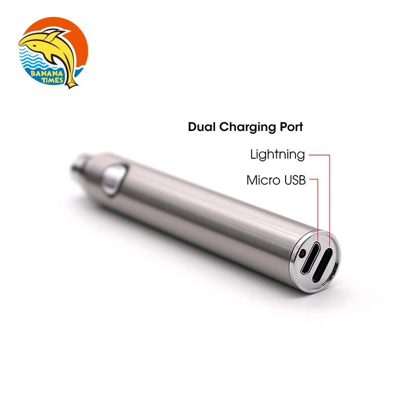 OEM Logo Rechargeable 510 Thread Vaporizer Battery Preheat 650mAh Vape Pen Battery