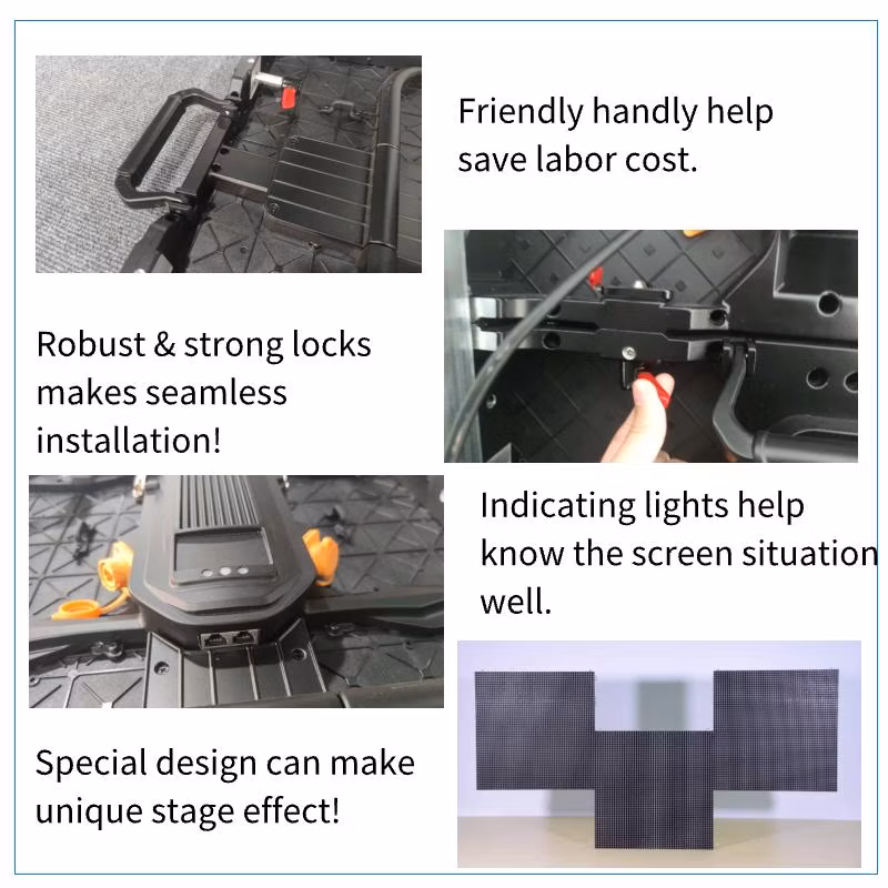 Legidatech LED Front Rear Maintenance Never Go Black Outdoor LED Display P3 Indoor Rental Screen