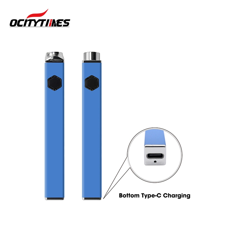 4 Flat Sides Square Vape Pen Battery Compatible 510 Cartridge Battery