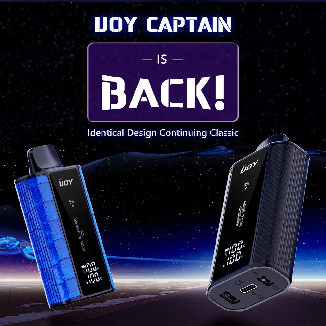 Wholesale Ijoy Captain 10000 15000 Puffs Electronic Cigarette Puffs Wape Vaporizer Hookah Vaper Vaping Randm Electronic Pods Free I Vape Pen Price Vapme