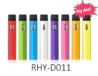 Factory Price Wholesale Rhyd011 Empty Thick Oil Disposable Vape Pen 1ml Capacity with Type-C Chargeable Port No Leaking