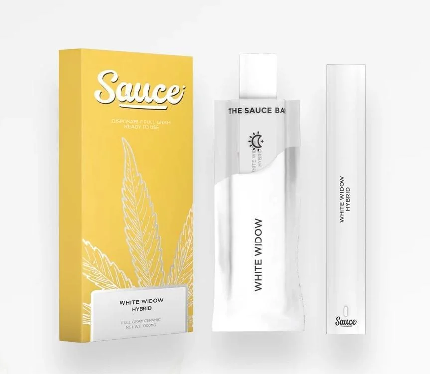 Sauce Disposable Vape Pen Packaging E Cigarette Empty Cartridge Dry Herb Vaporizer