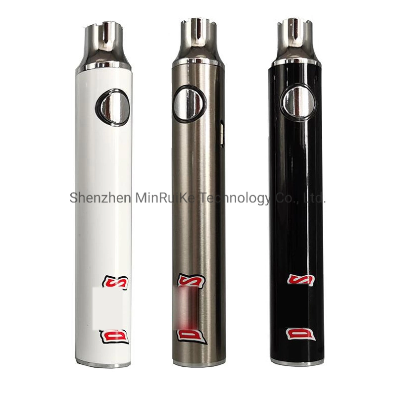 Dabwoods Battery 510 Thread Cartridge Vape Pen 650mAh Rechargeable Variable Voltage Vaporizer Custom Logo Batteries with Charging Cable