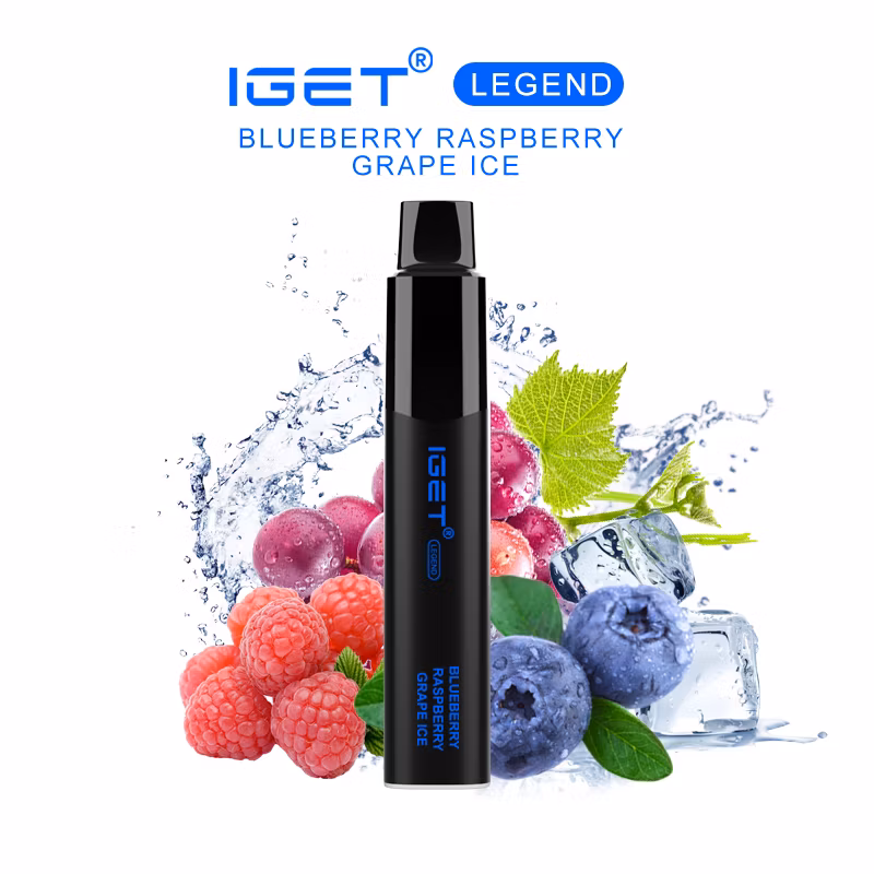 Iget Legend 4000 Puff Disposable Vape E Cigarette Vaping Wholesale Vape Electronic Cigarette Wholesale Iget Bar