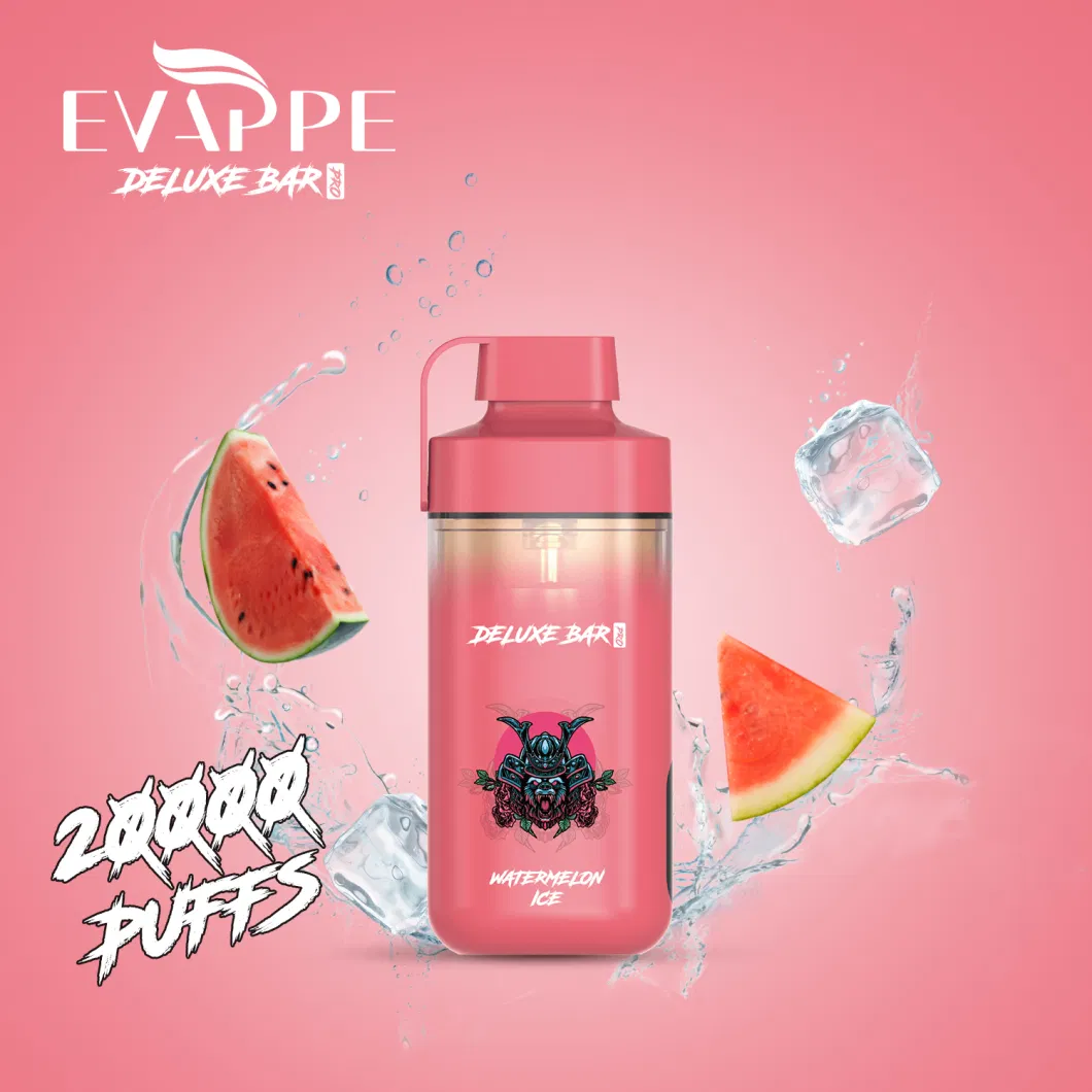 Evappe Deluxe Bar PRO 20000 Puff Zbood Poco on Time Delivery Guranete Fluumbox Heating Stick Pastry Pen Electronic Cigarette Vape