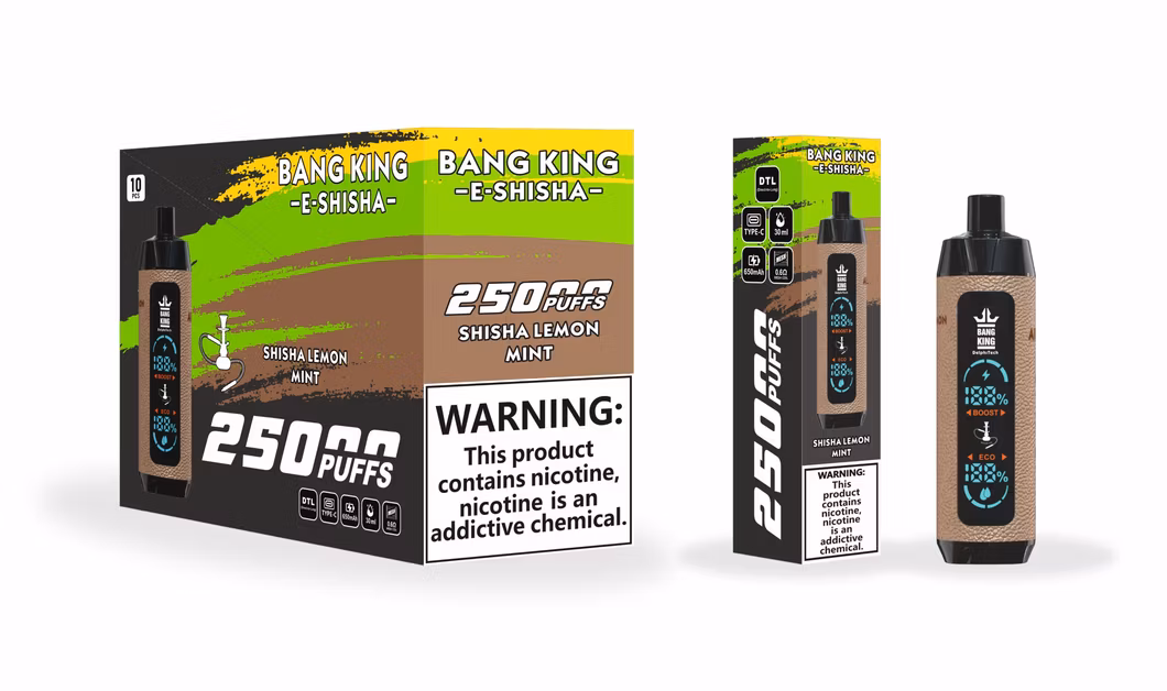 2024 New Disposable Pod Bang Box Vape Factory Vaper 25000 Puffs Rechargeable Electronic Cigarette Wholesale Puff Bar Dual Flavor Vaping 25K Online Shopping