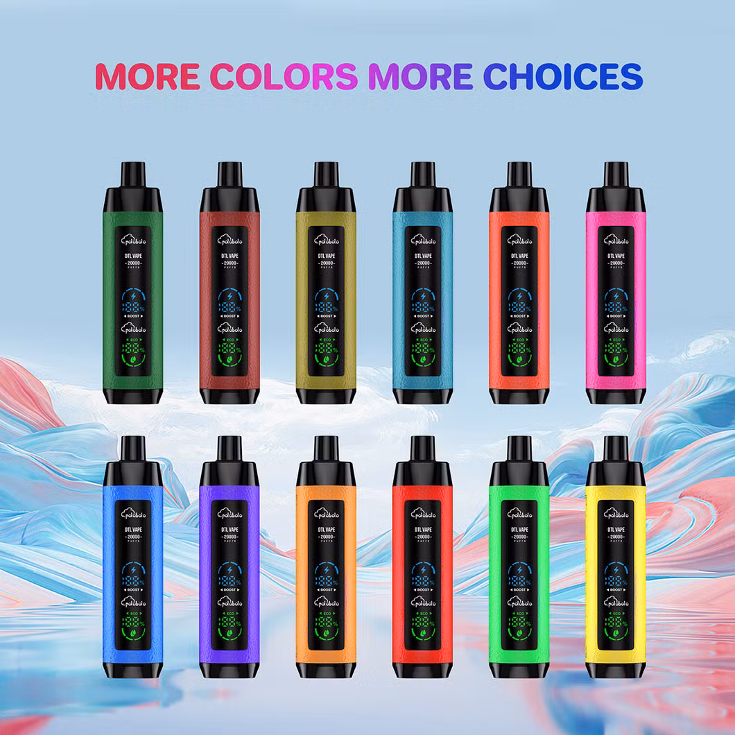 Superior Vaping Experience with Dual Mesh Coil, 20ml Capacity, and Comprehensive Flavor Customization Disposable Shisha Hookah Vape