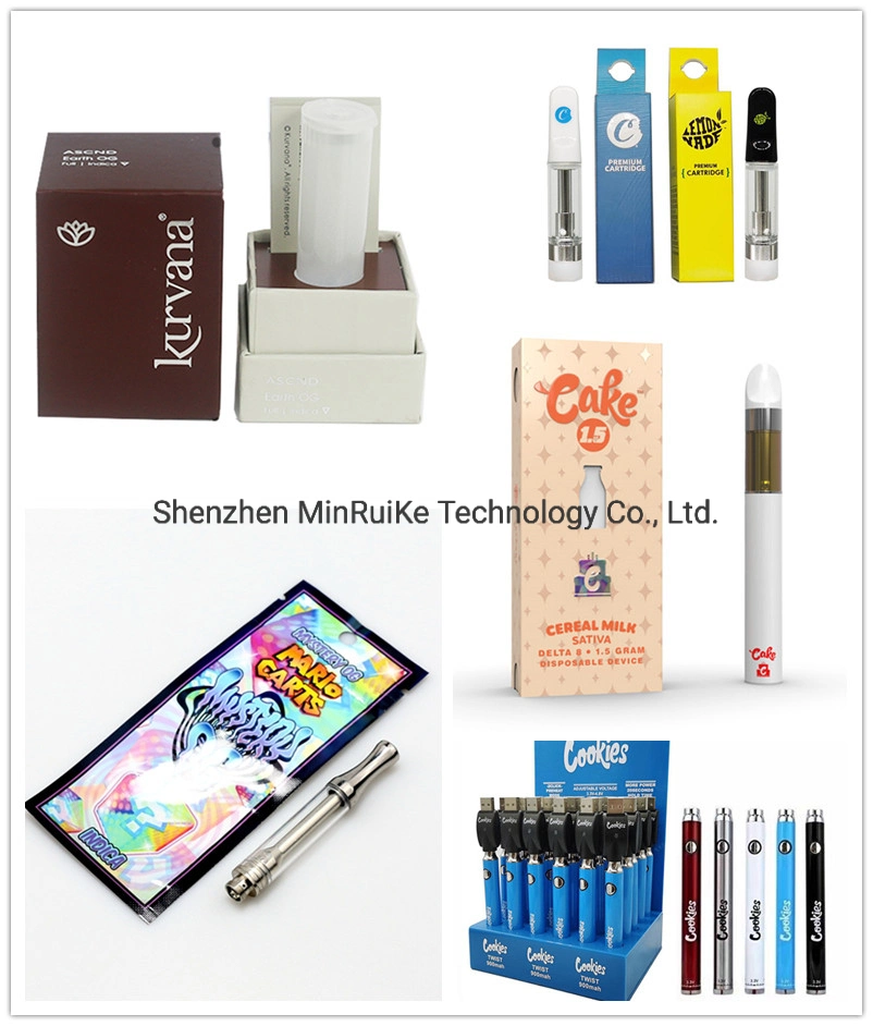 Newest Friendly Farms Vape Cartridges Packaging 0.8ml Atomizer Ceramic Coil Cartridge Glass Tank DAB Wax Atomizer 510 Thread Carts