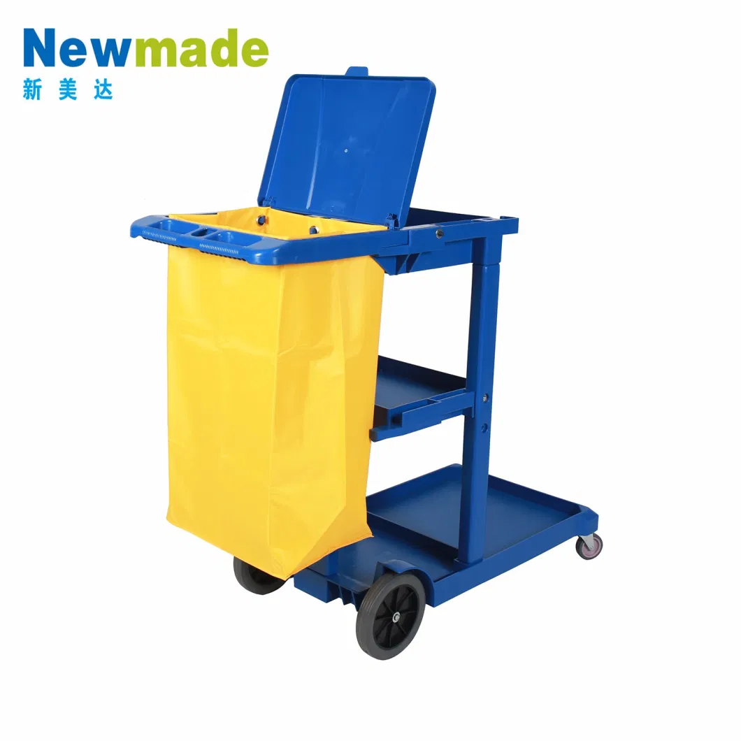 Janitor Cart, Cleaning Trolley Cart, Service Cart