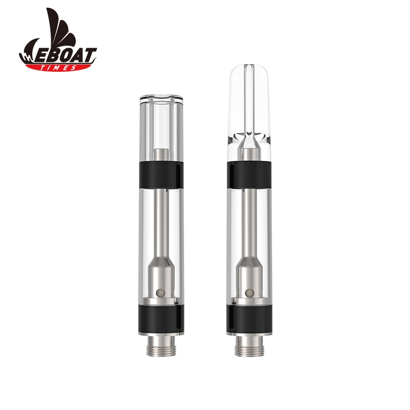 Eboattimes Ceramic Coil Atomizer 510 Cartridge Vape Pen Glass Tank Thick Oil 0.8ml Cartridge