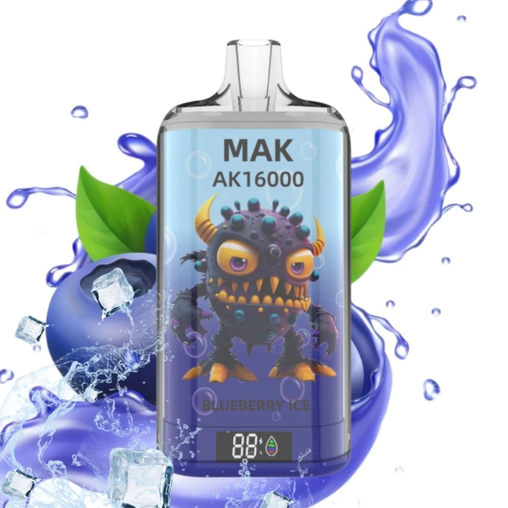 China Shenzhen Original Manufacture Mak E Cigarette 10000 12000 16000 Puff Mak Disposable Vape